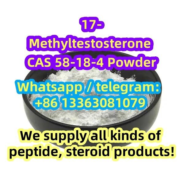 17-Methyltestosterone Steriod Powder CAS 58-18-4