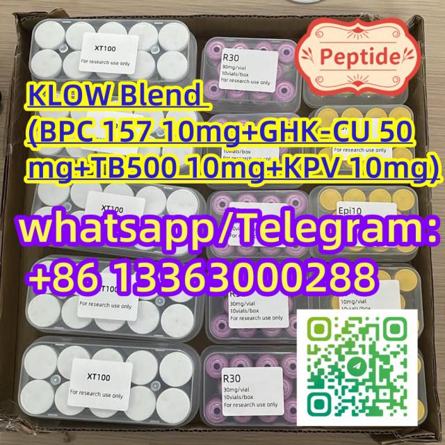KLOW Blend Peptide (BPC 157 10mg+GHK-CU 50mg+TB500 10mg+KPV 10mg)