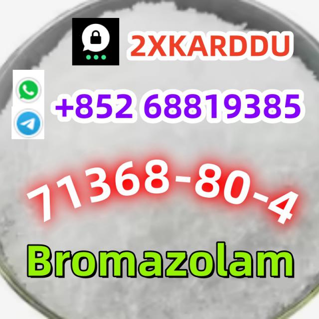 whatsapp+852 68819385 Bromazolam 71368-80-4 quality, low price