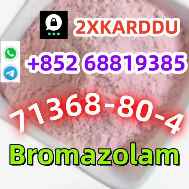 whatsapp+852 68819385 Bromazolam 71368-80-4 quality, low price