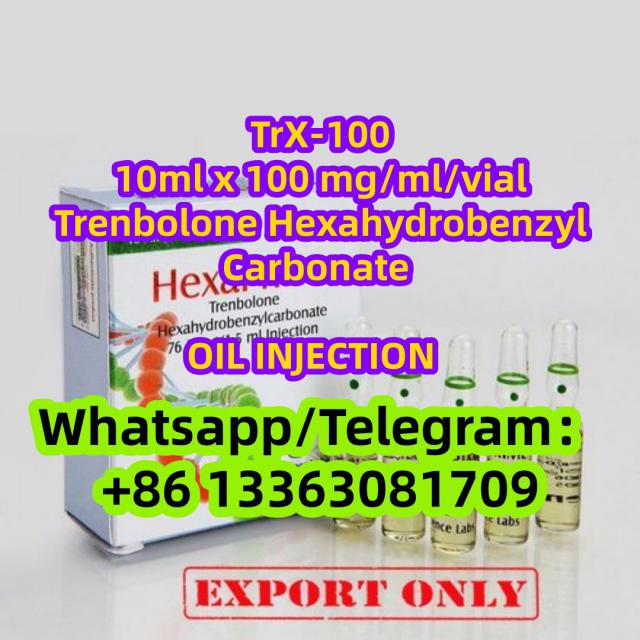TrX-100 10ml x 100 mg/ml/vial Trenbolone Hexahydrobenzyl Carbonate