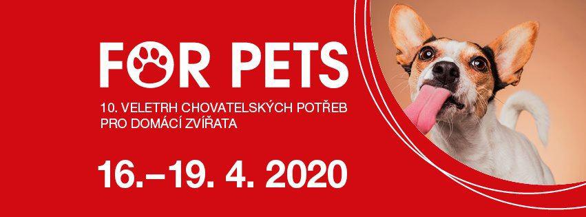 Veletrh FOR PETS 2020 - 16. dubna 2020